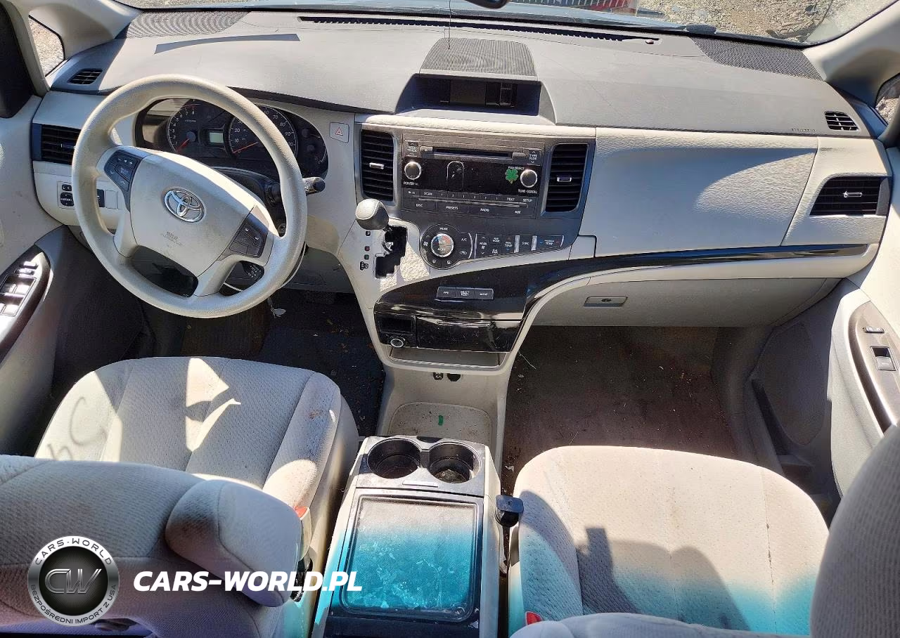 2013 Toyota Sienna Le VIN:5TDKK3DC7DS380689 - 8