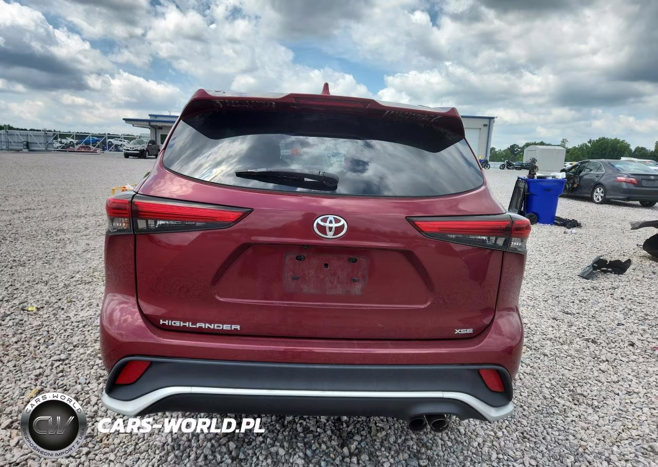 2021 Toyota Highlander Xse VIN:5TDLZRAH9MS049583 - 6