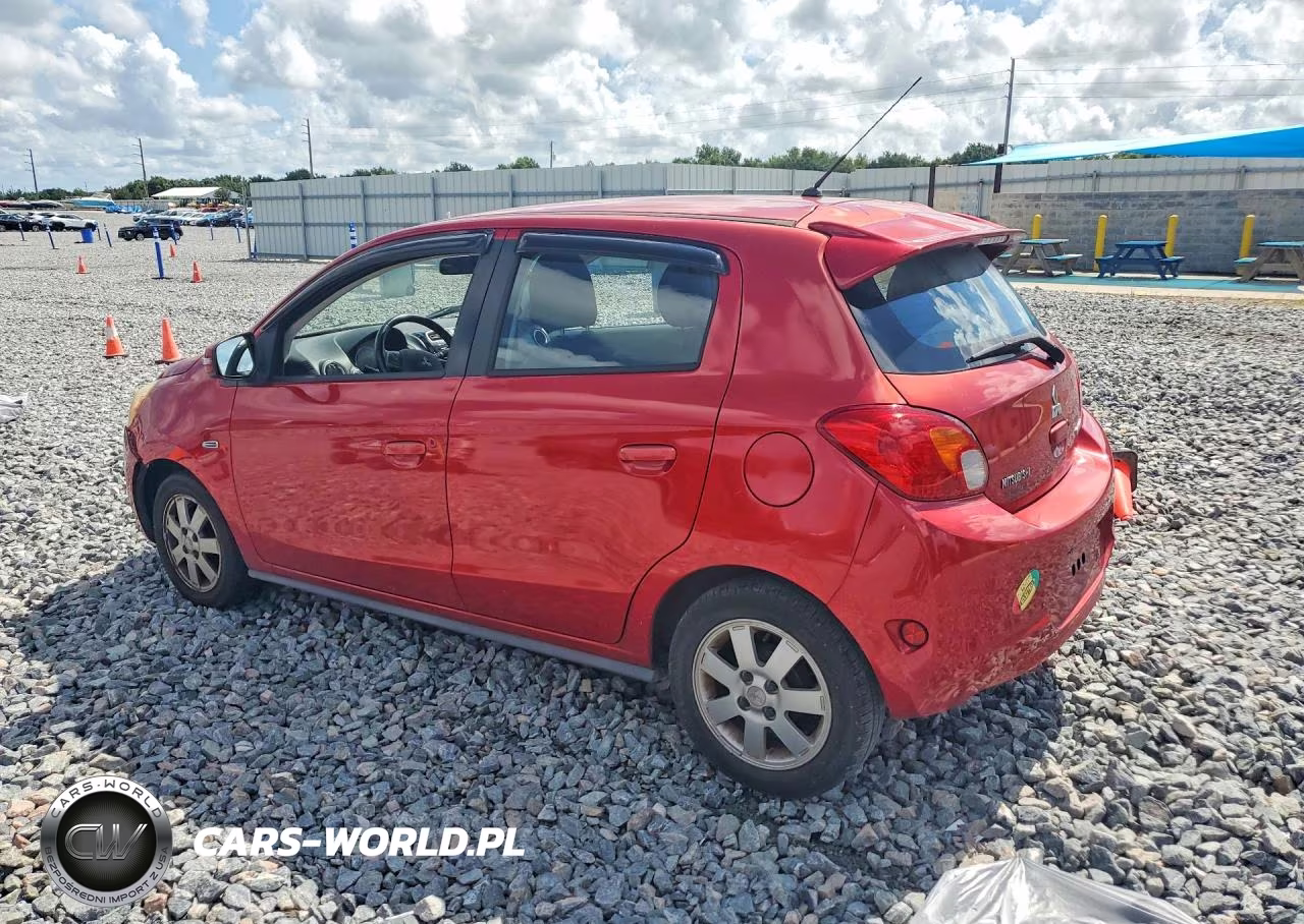 2015 Mitsubishi Mirage Es VIN:ML32A4HJ8FH035117 - 2