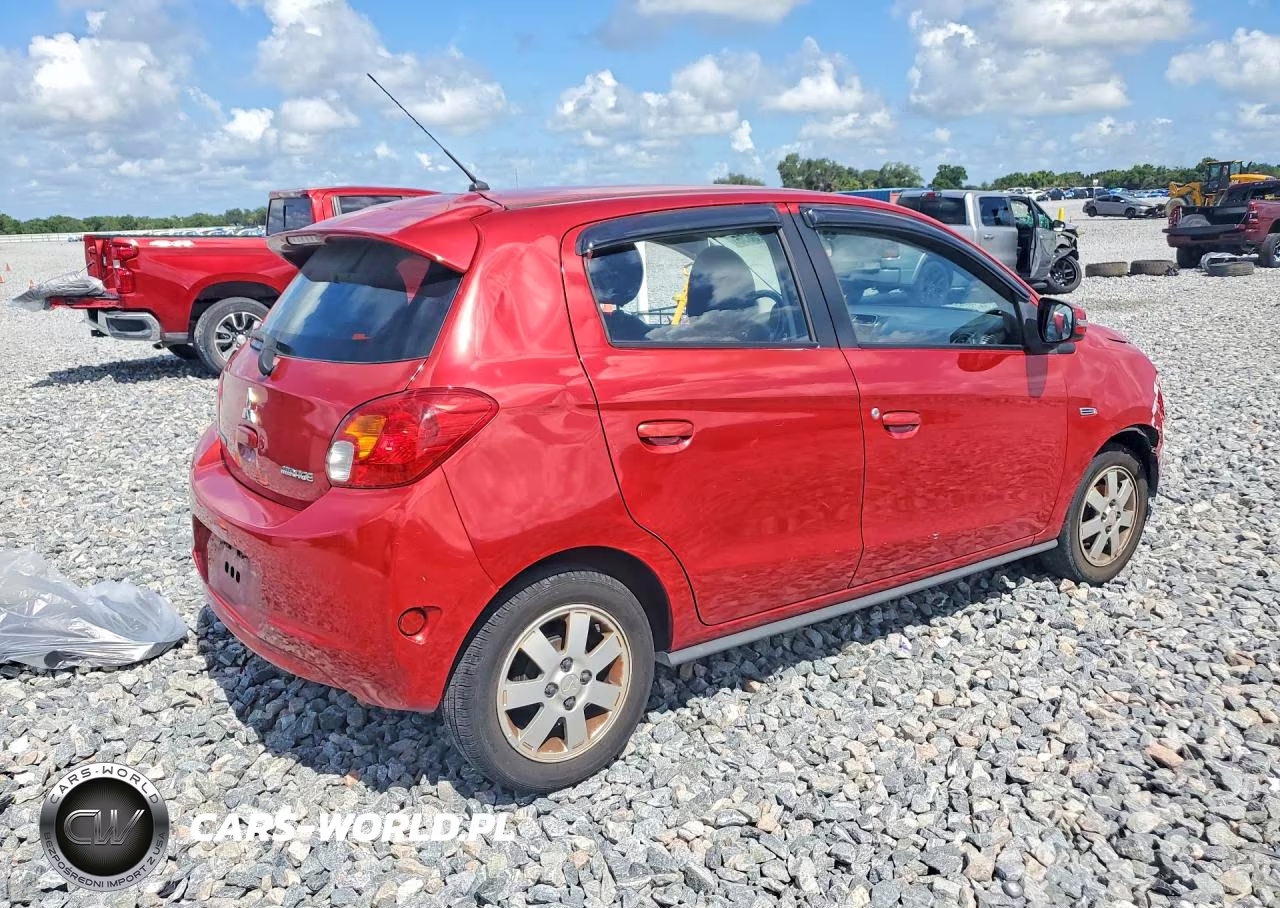 2015 Mitsubishi Mirage Es VIN:ML32A4HJ8FH035117 - 3