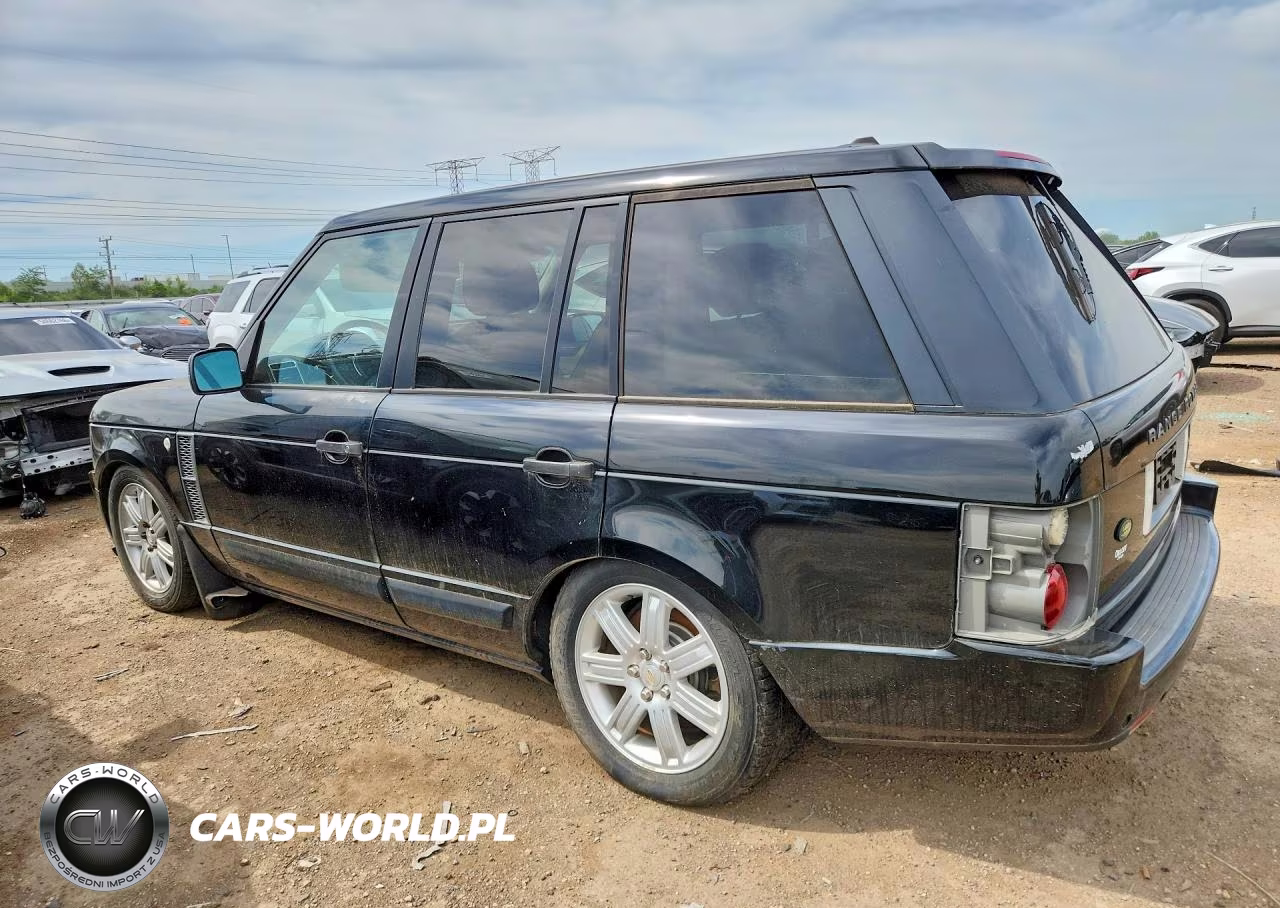 2008 Land Rover Range Rover Hse VIN:SALME15498A291147 - 2