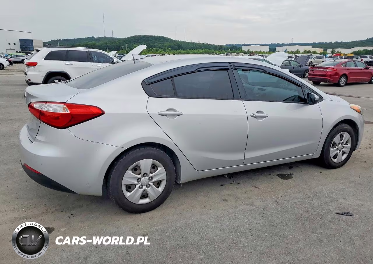 2015 Kia Forte Lx VIN:KNAFK4A60F5378245 - 3