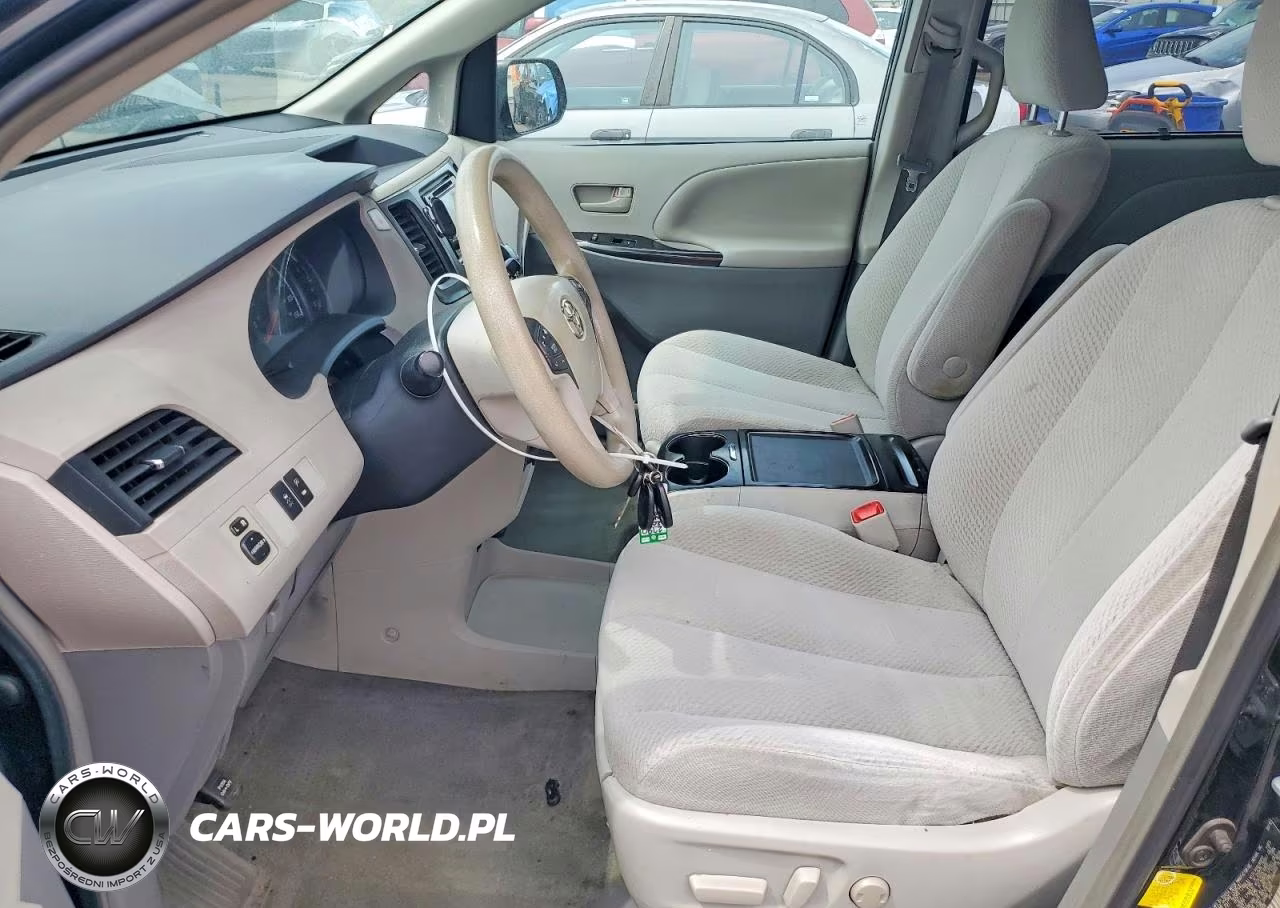 2012 Toyota Sienna Le VIN:5TDKK3DC2CS236336 - 7