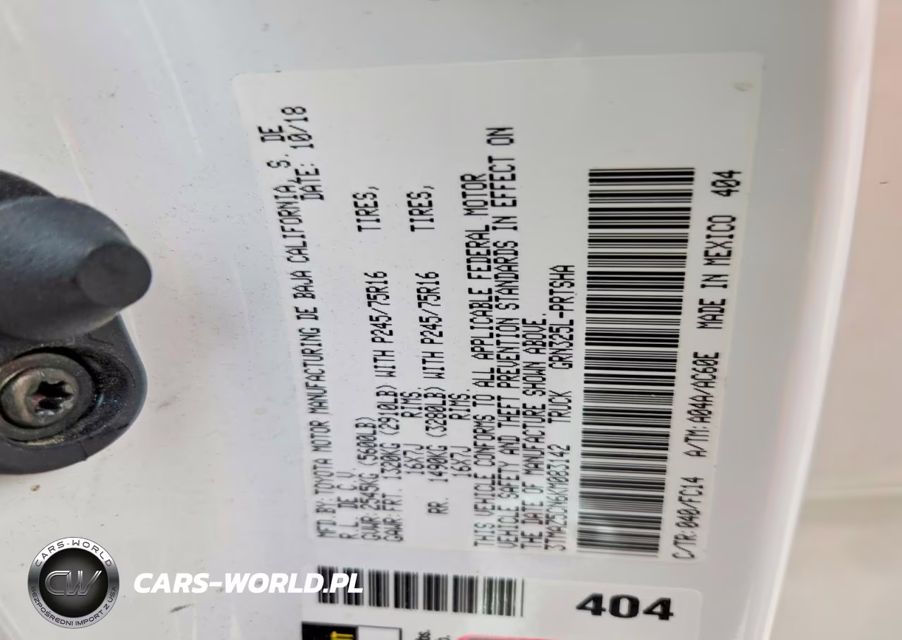 2019 Toyota Tacoma Sr5 V6 VIN:3TMAZ5CN6KM083142 - 12