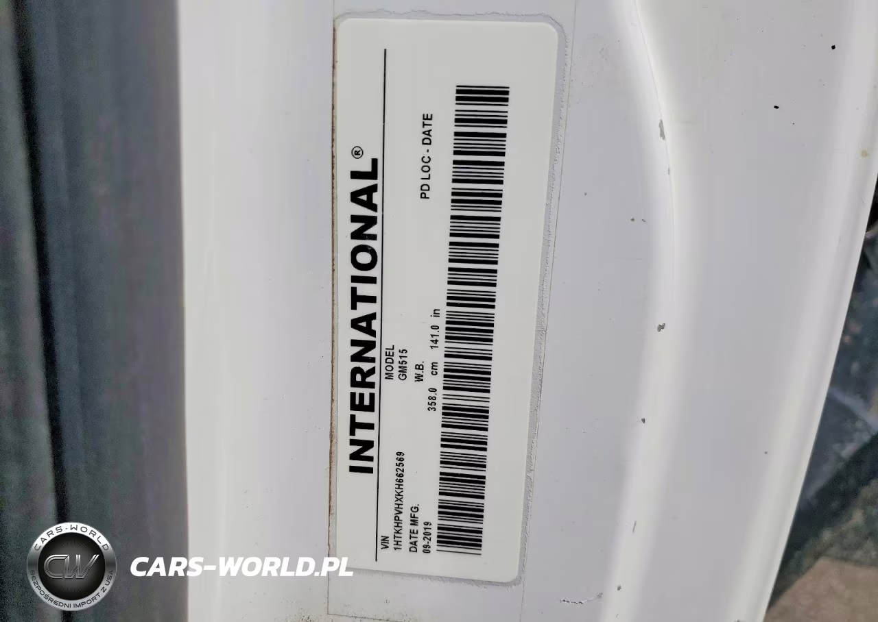 2019 Gm Gm515 Dump Truck VIN:1HTKHPVHXKH662569 - 13