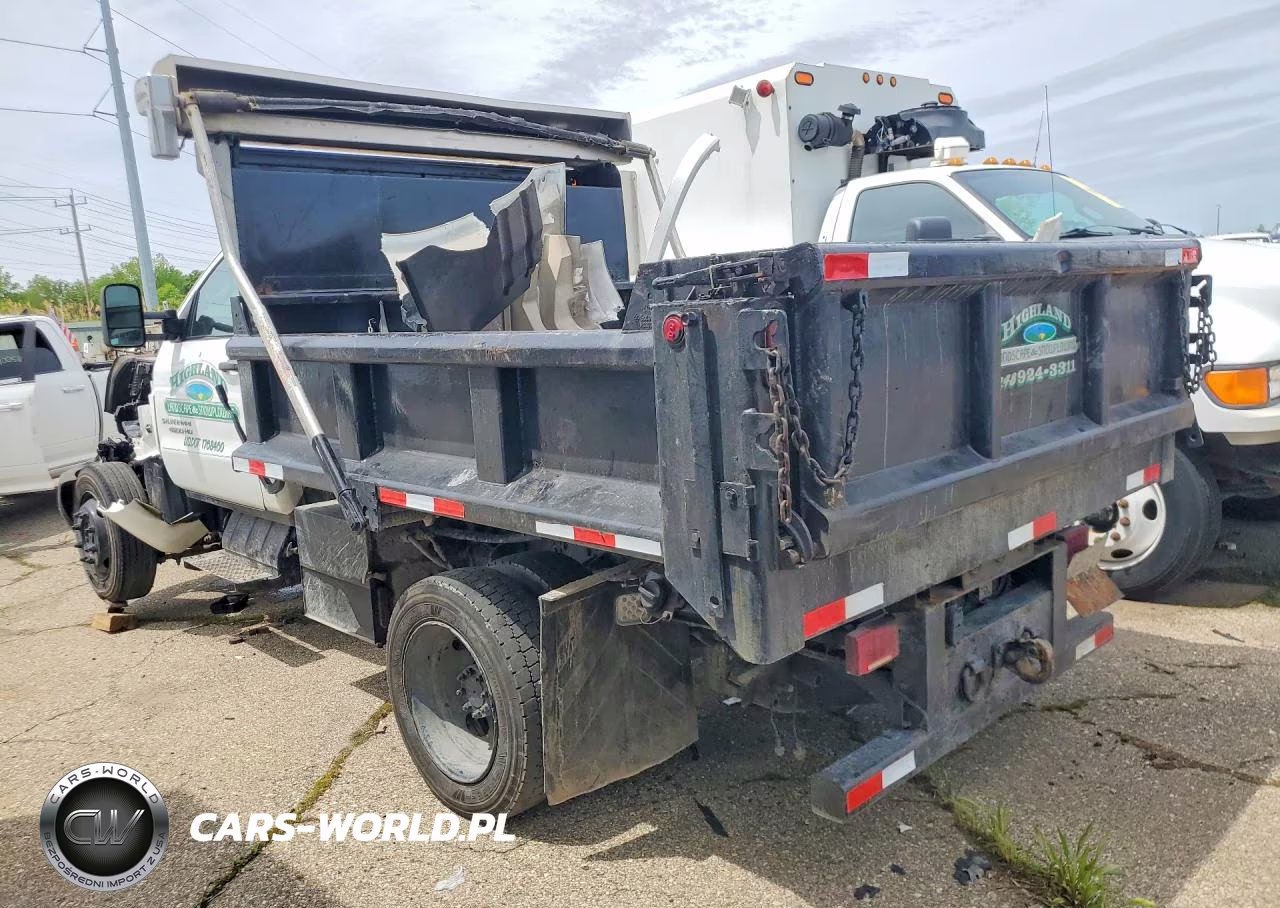 2019 Gm Gm515 Dump Truck VIN:1HTKHPVHXKH662569 - 2