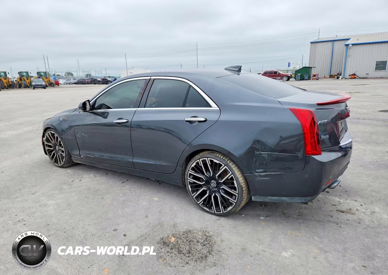2018 Cadillac Ats Premium Luxury VIN:1G6AC5SS8J0147162 - 2