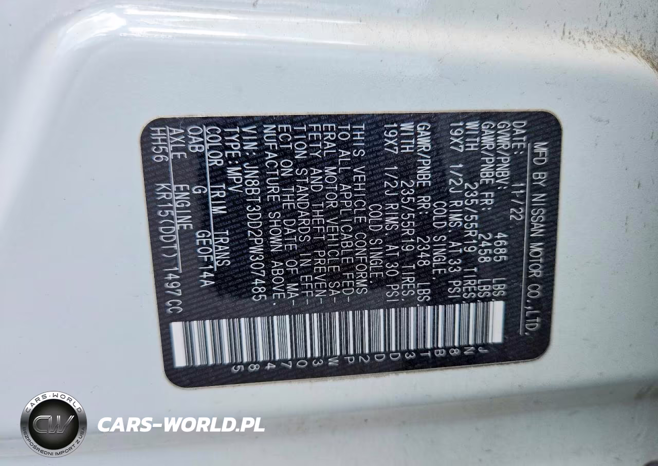 2023 Nissan Rogue Platinum VIN:JN8BT3DD2PW307485 - 13