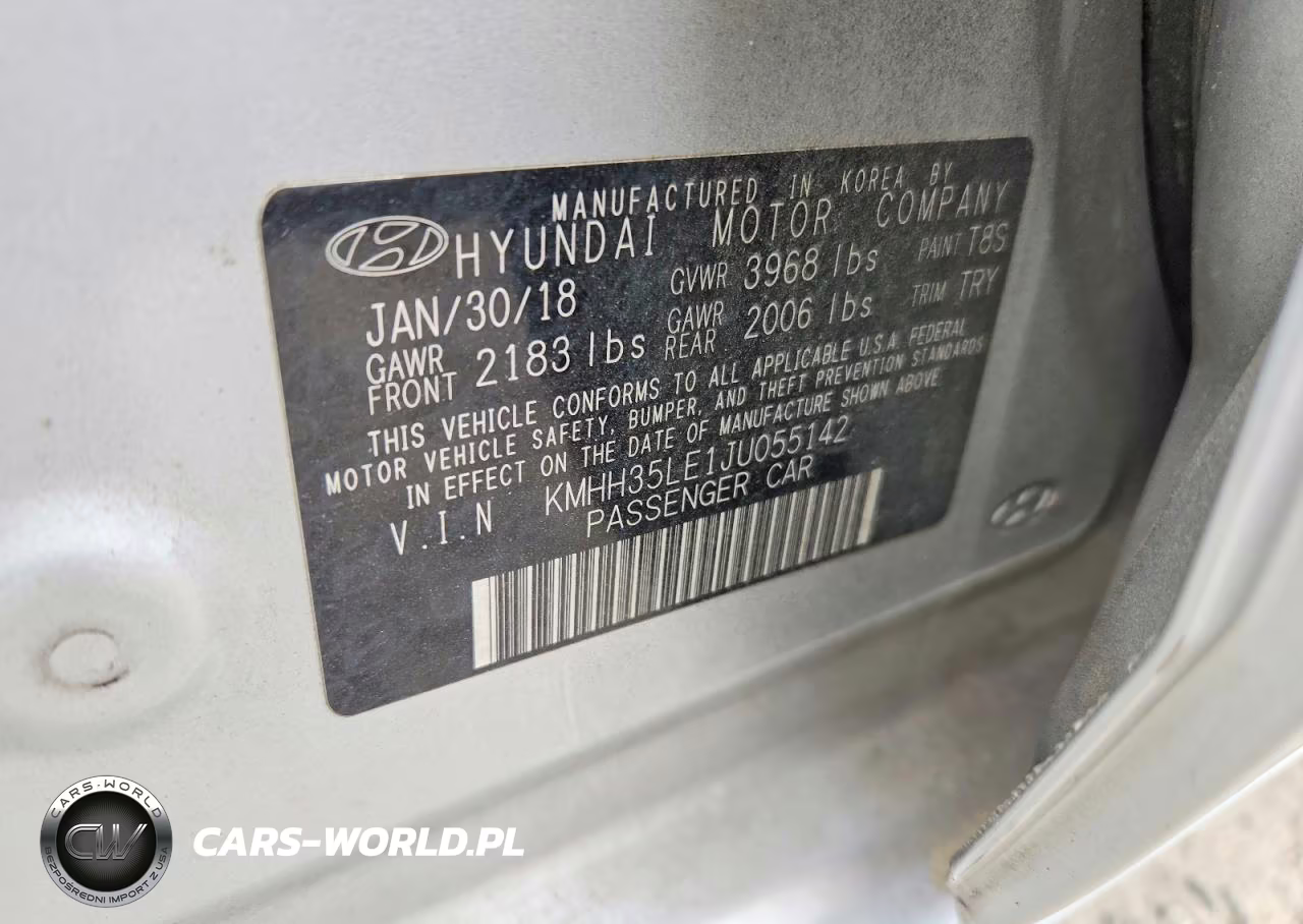 2018 Hyundai Elantra Gt Base VIN:KMHH35LE1JU055142 - 13