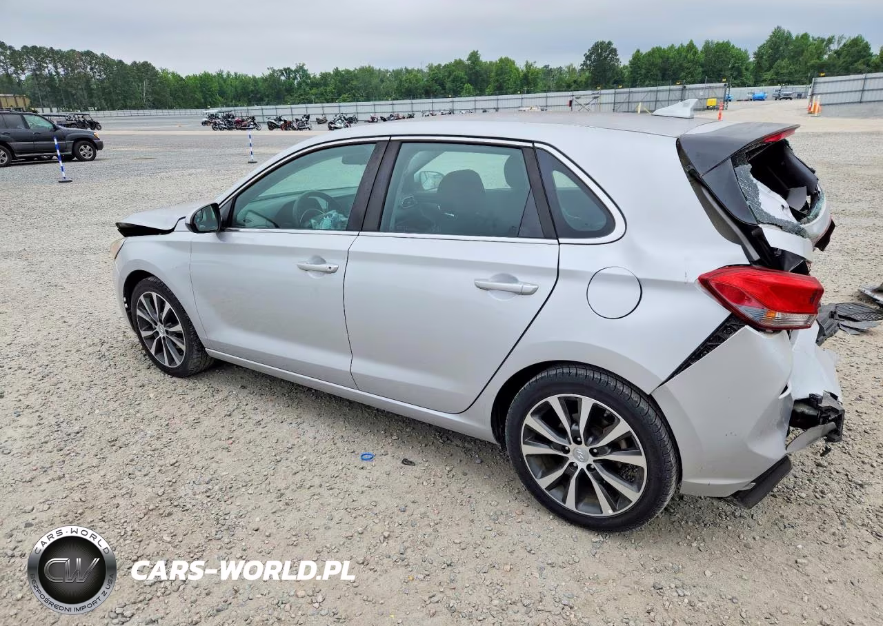 2018 Hyundai Elantra Gt Base VIN:KMHH35LE1JU055142 - 2