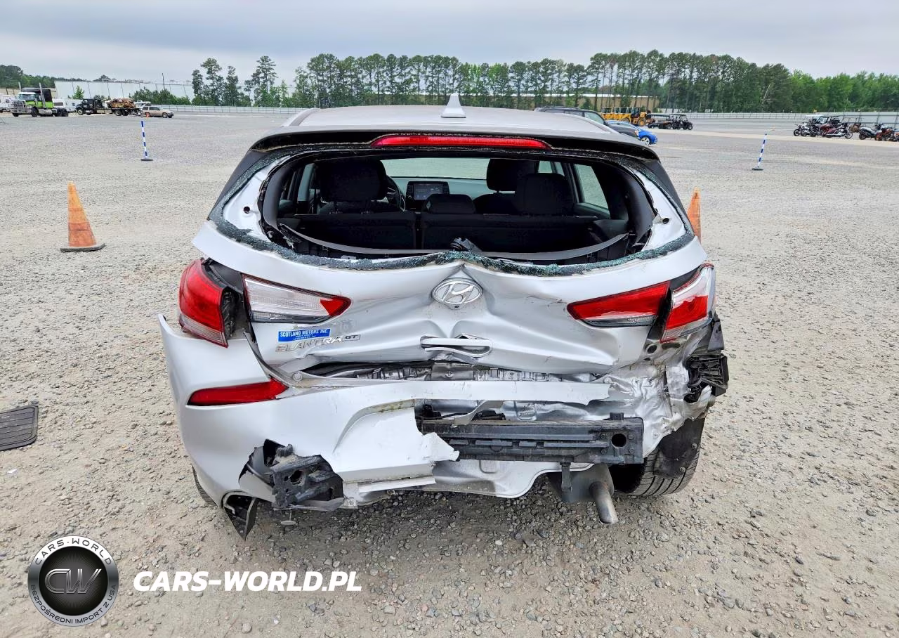 2018 Hyundai Elantra Gt Base VIN:KMHH35LE1JU055142 - 6