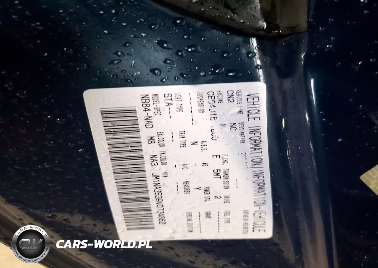 1997 Mazda Mx-5 Miata VIN:JM1NA3539V0734862 - 12