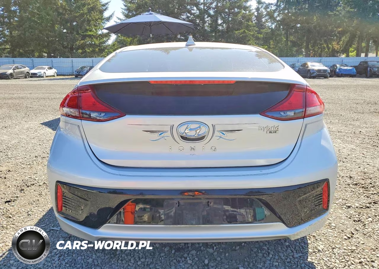 2017 Hyundai Ioniq Blue VIN:KMHC65LC5HU022364 - 6