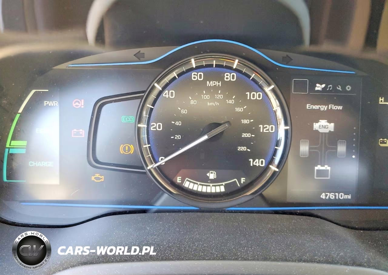 2017 Hyundai Ioniq Blue VIN:KMHC65LC5HU022364 - 9