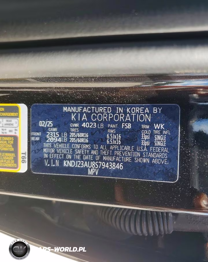 2025 Kia Soul S VIN:KNDJ23AU8S7943846 - 14