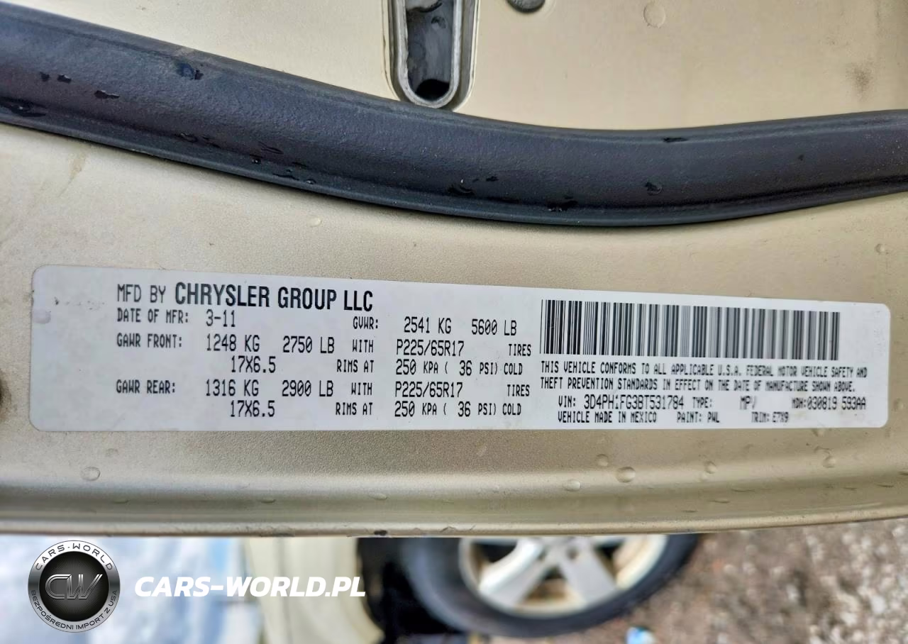 2011 Dodge Journey Mainstreet VIN:3D4PH1FG3BT531784 - 12