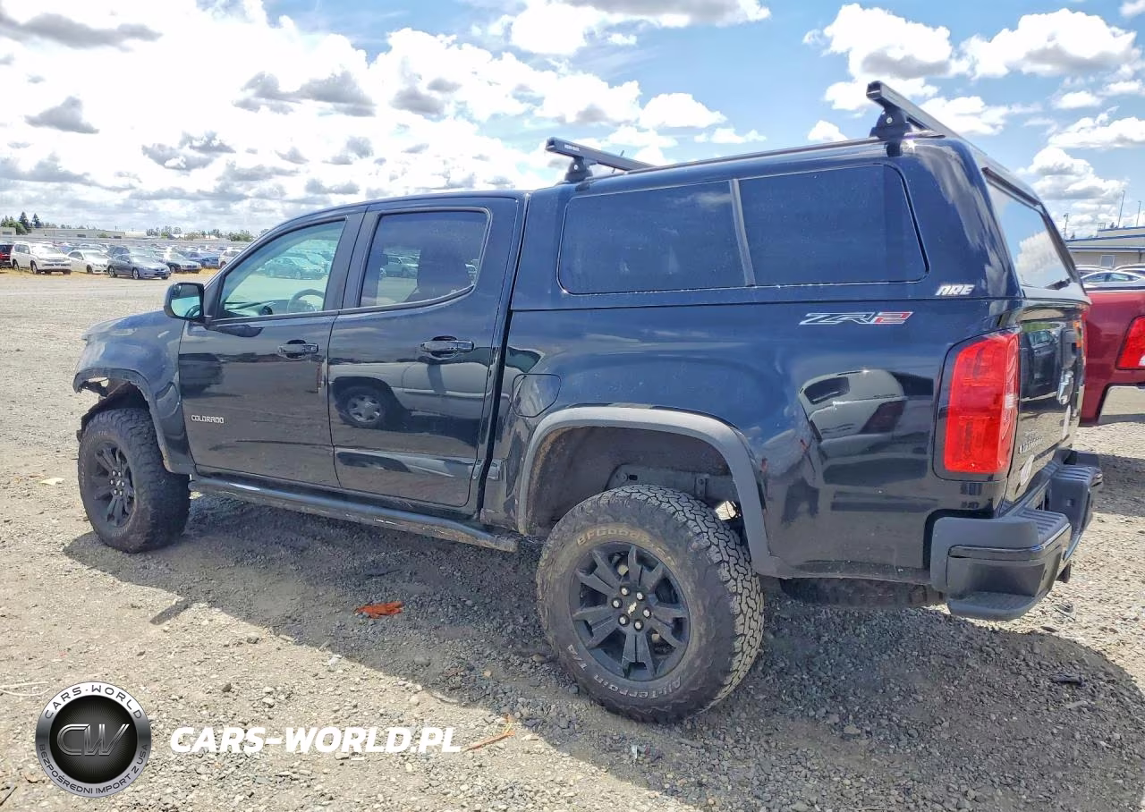 2019 Chevrolet Colorado Zr2 VIN:1GCPTEE14K1204558 - 2