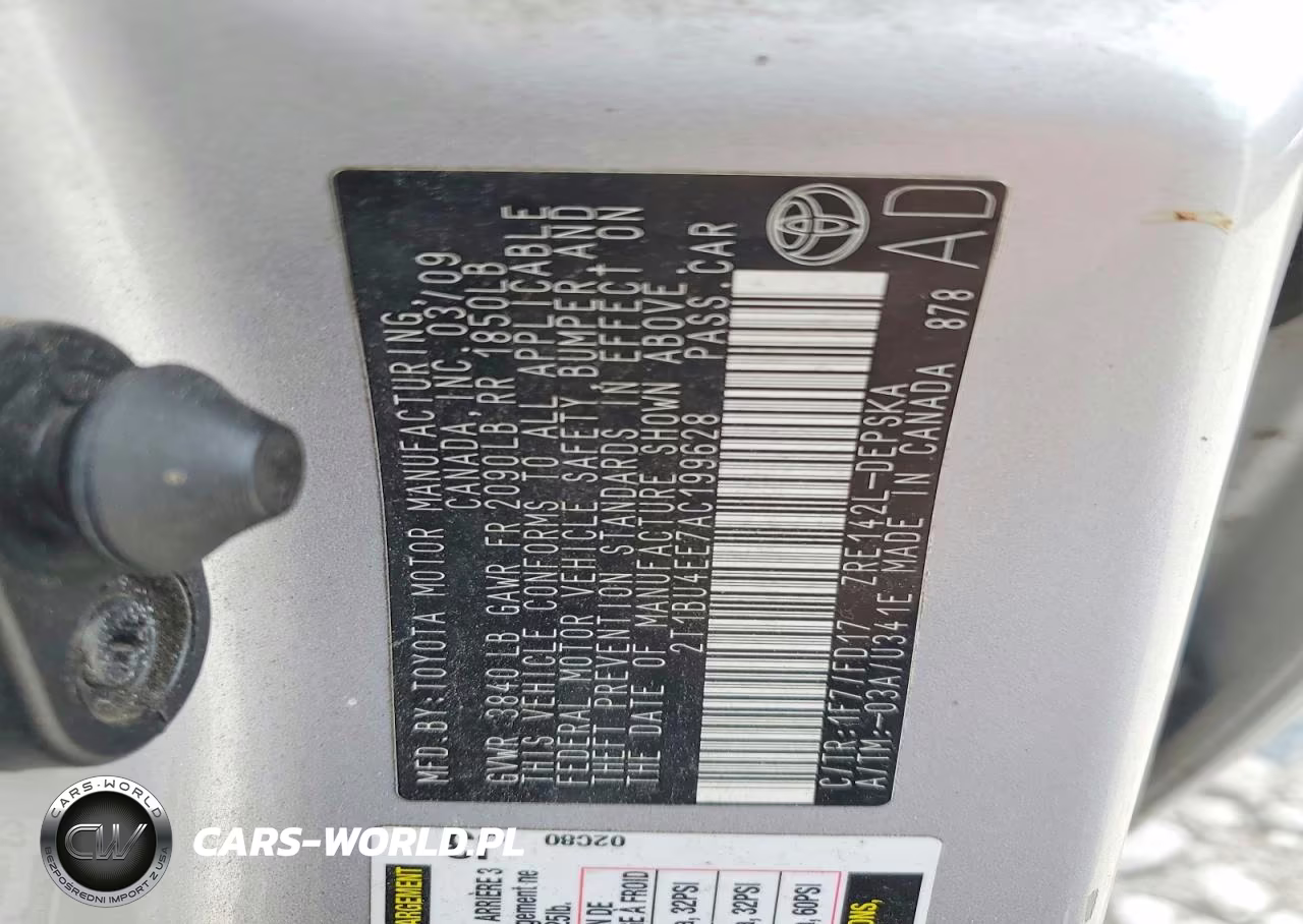 2010 Toyota Corolla S VIN:2T1BU4EE7AC199628 - 12