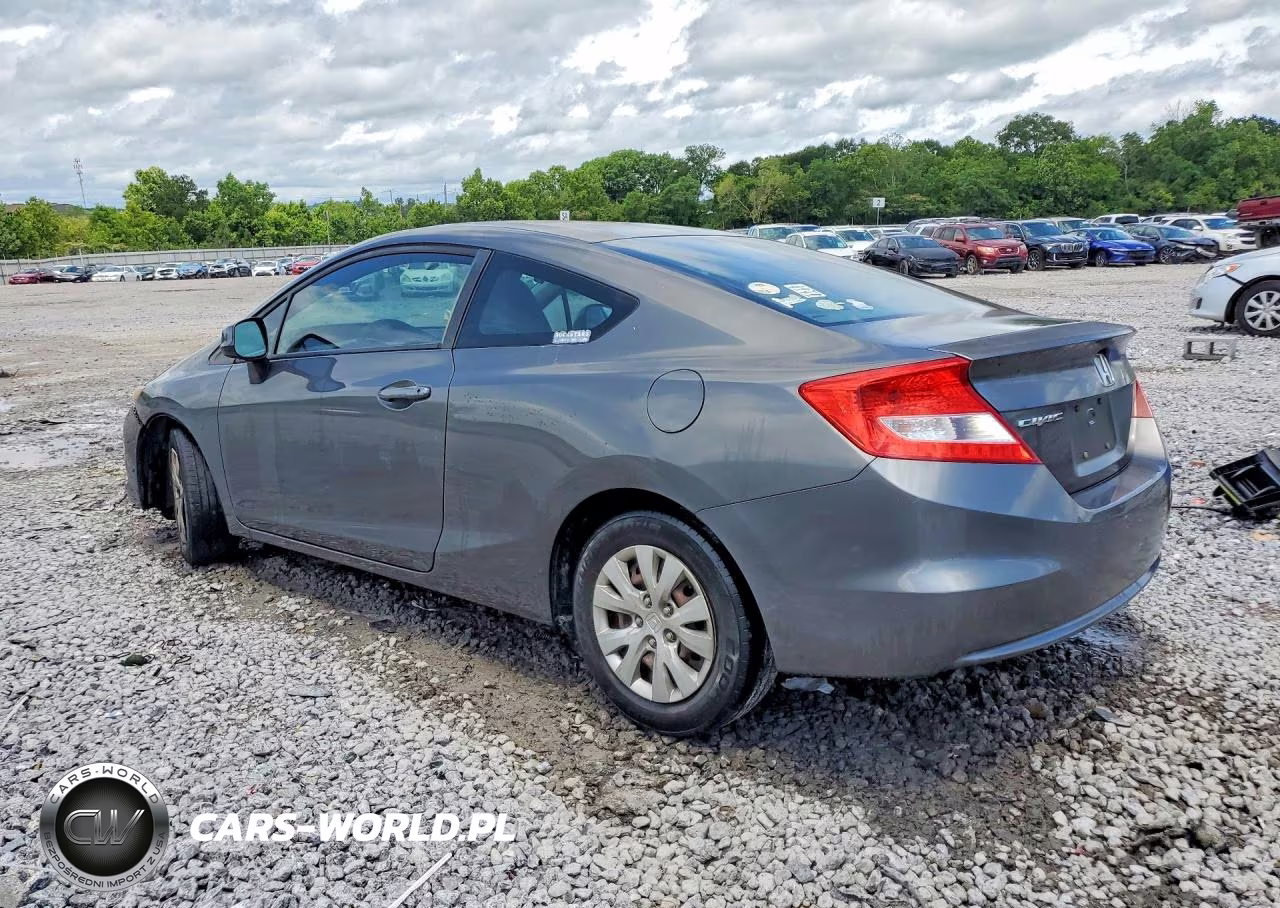 2012 Honda Civic Lx VIN:2HGFG3B58CH550368 - 2