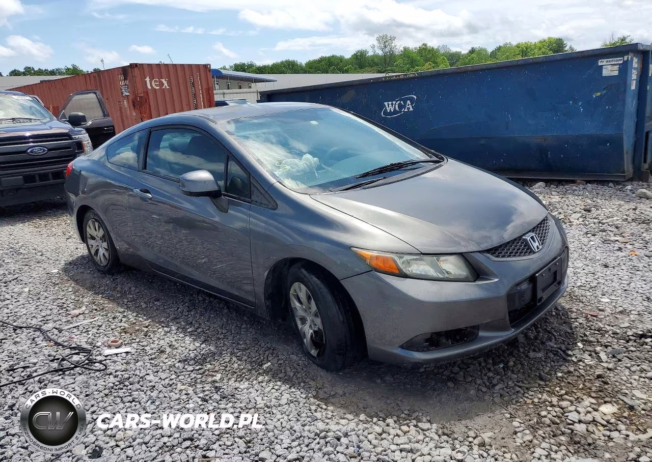 2012 Honda Civic Lx VIN:2HGFG3B58CH550368 - 4