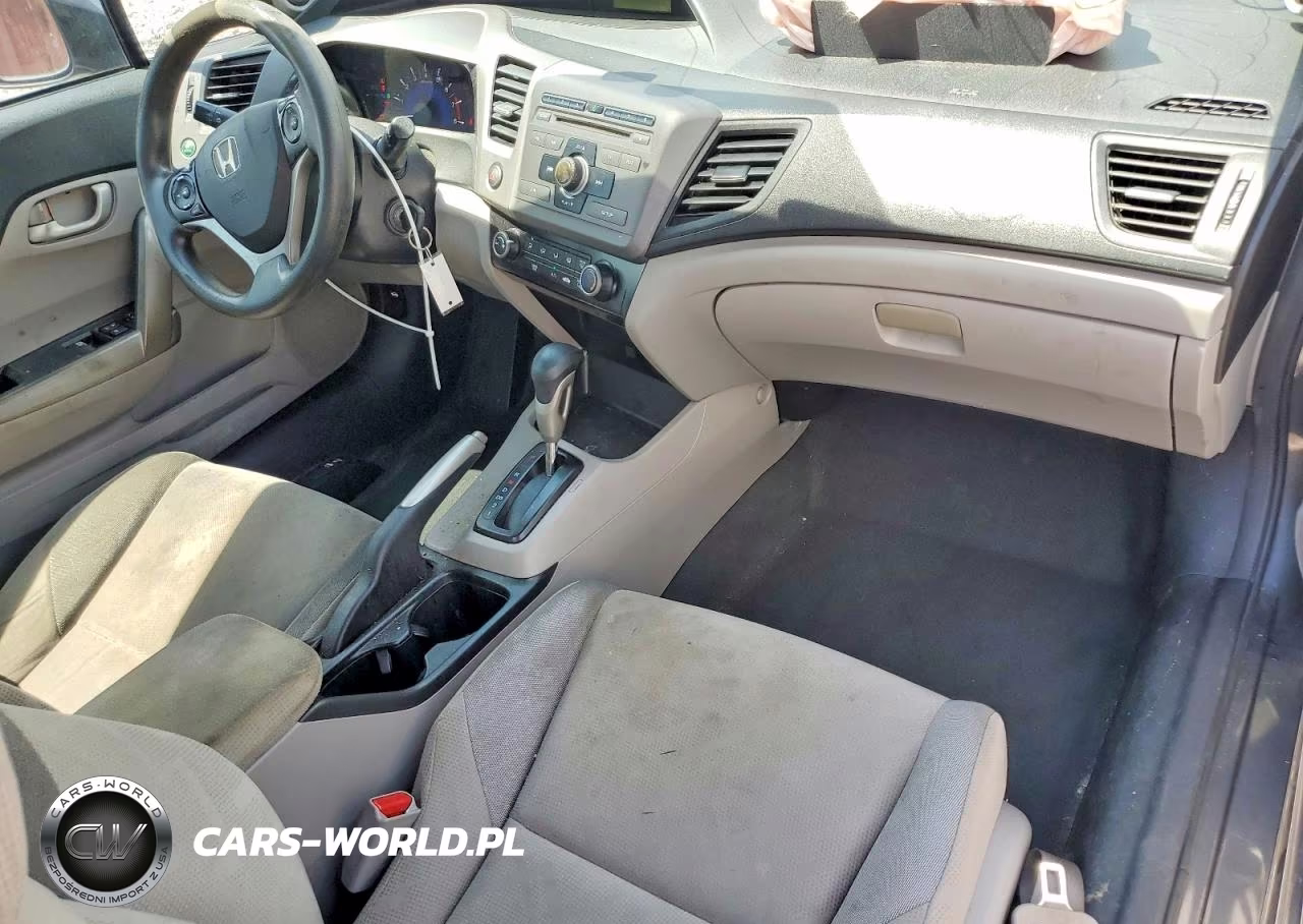 2012 Honda Civic Lx VIN:2HGFG3B58CH550368 - 8