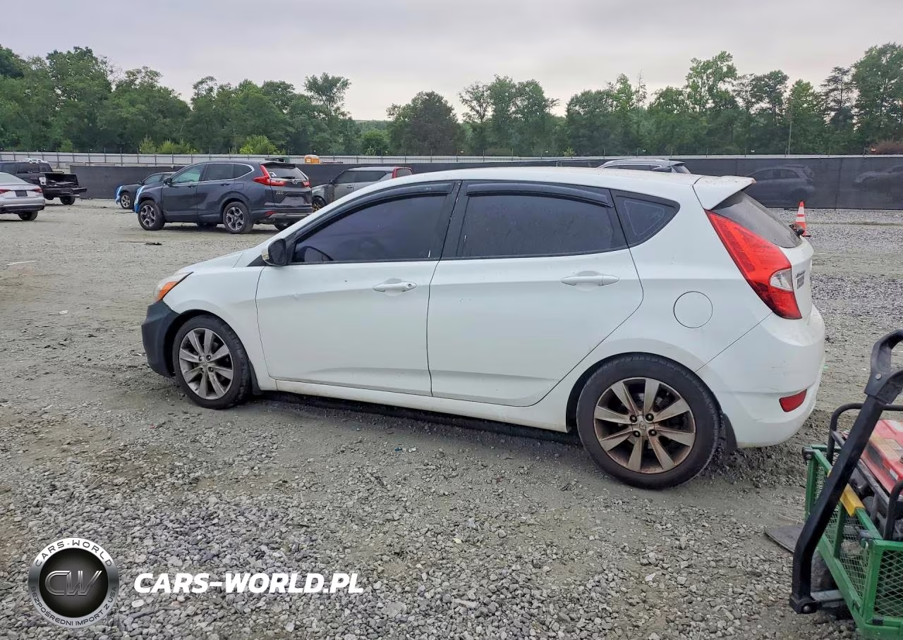2014 Hyundai Accent Se VIN:KMHCU5AE7EU183630 - 2
