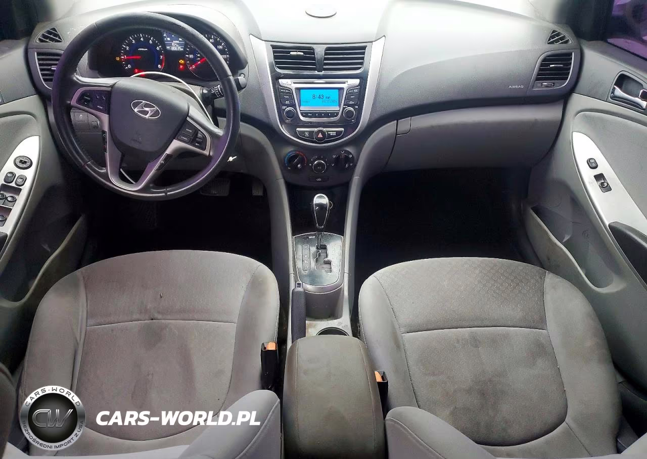 2014 Hyundai Accent Se VIN:KMHCU5AE7EU183630 - 8