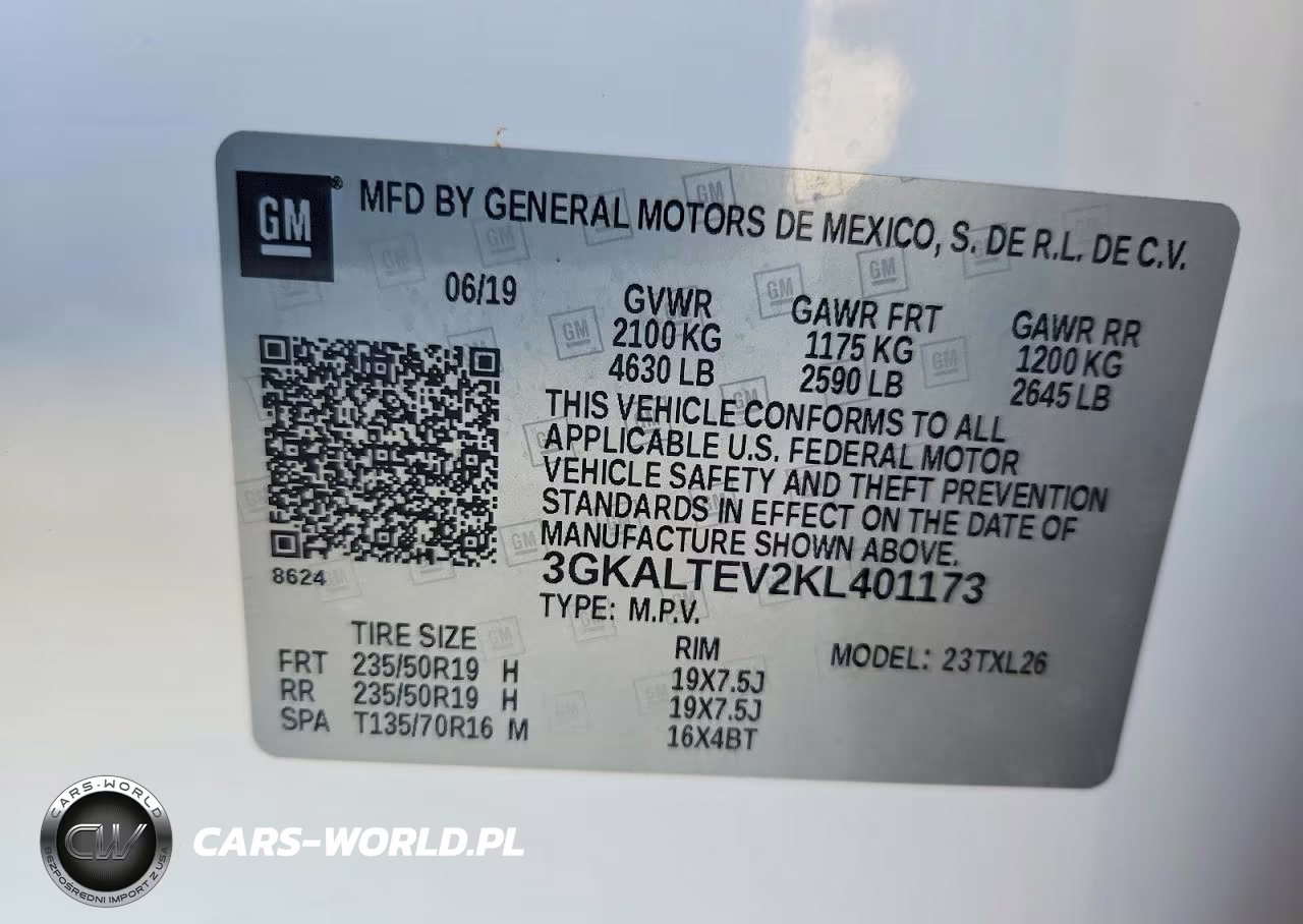 2019 GMC Terrain Sle VIN:3GKALTEV2KL401173 - 13