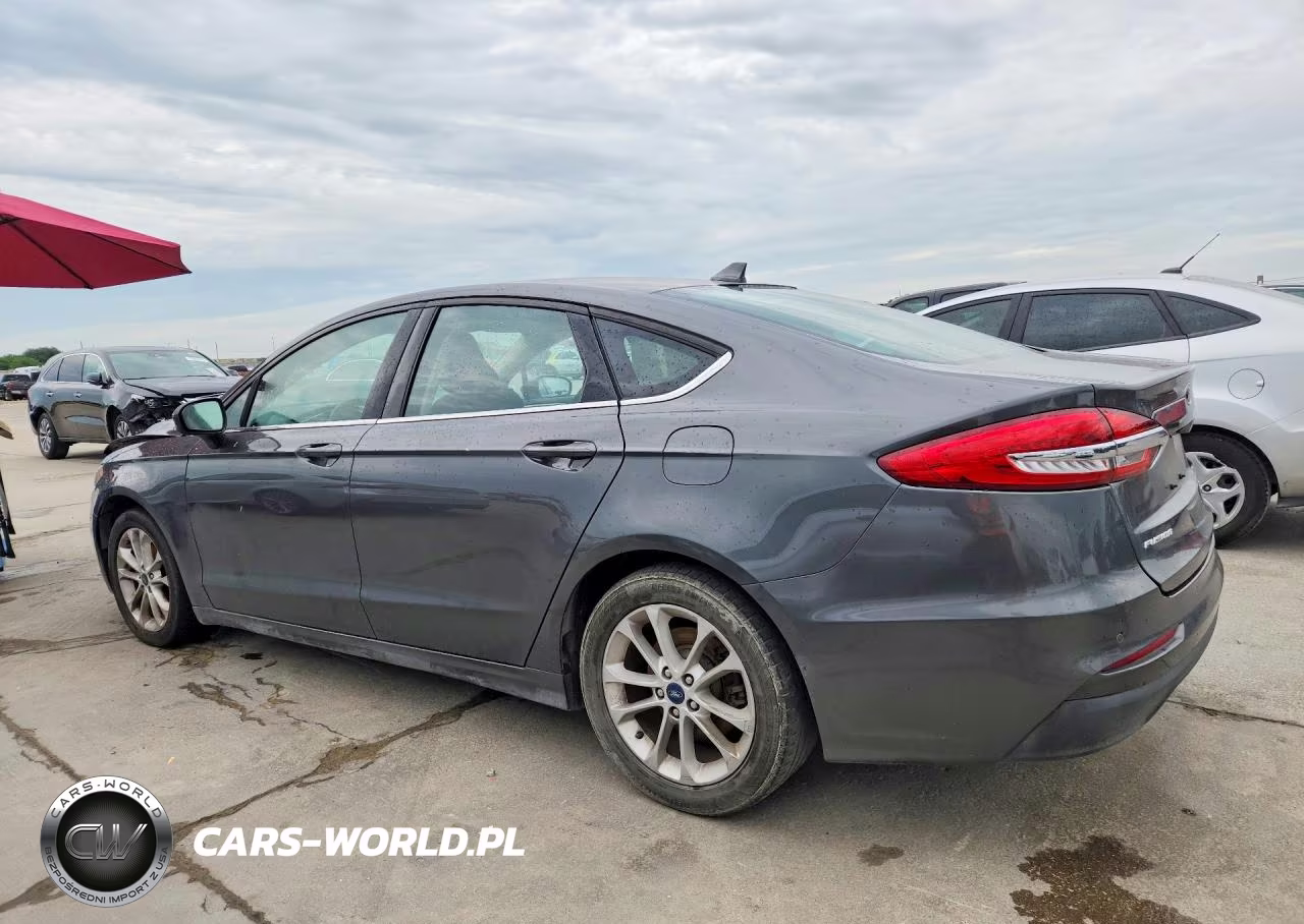 2019 Ford Fusion Se VIN:3FA6P0HD0KR103294 - 2