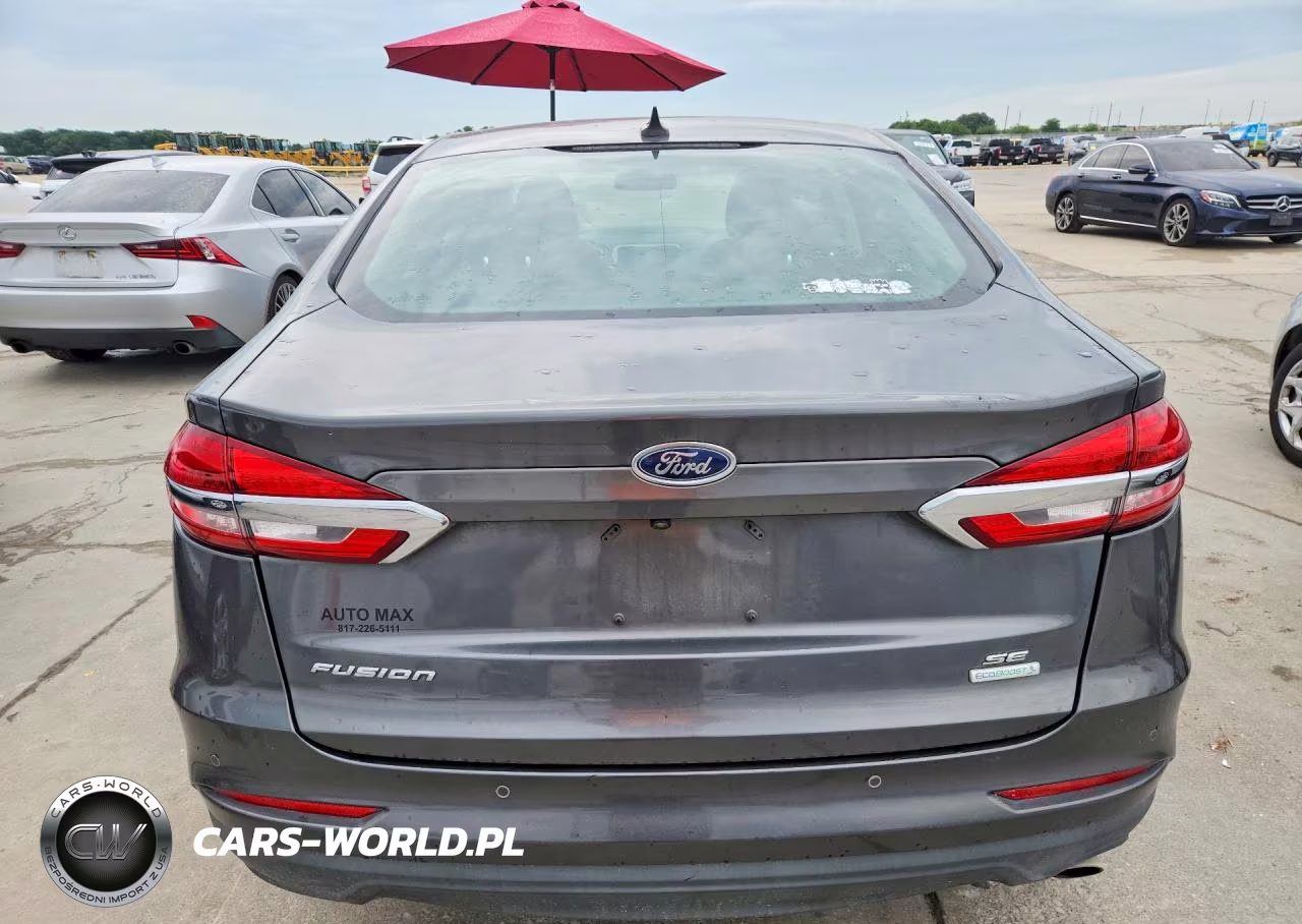 2019 Ford Fusion Se VIN:3FA6P0HD0KR103294 - 6