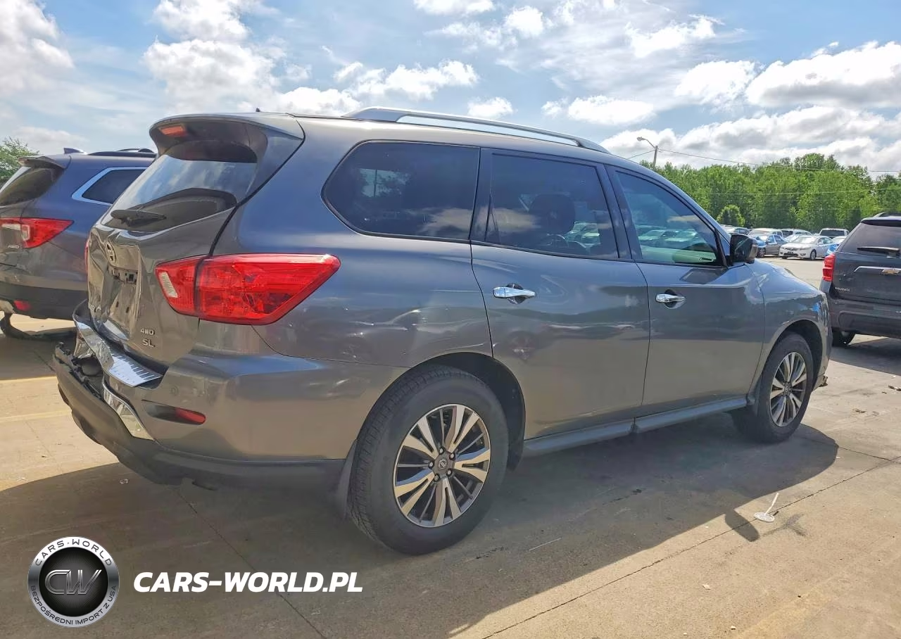 2017 Nissan Pathfinder Sl VIN:5N1DR2MM1HC698494 - 3