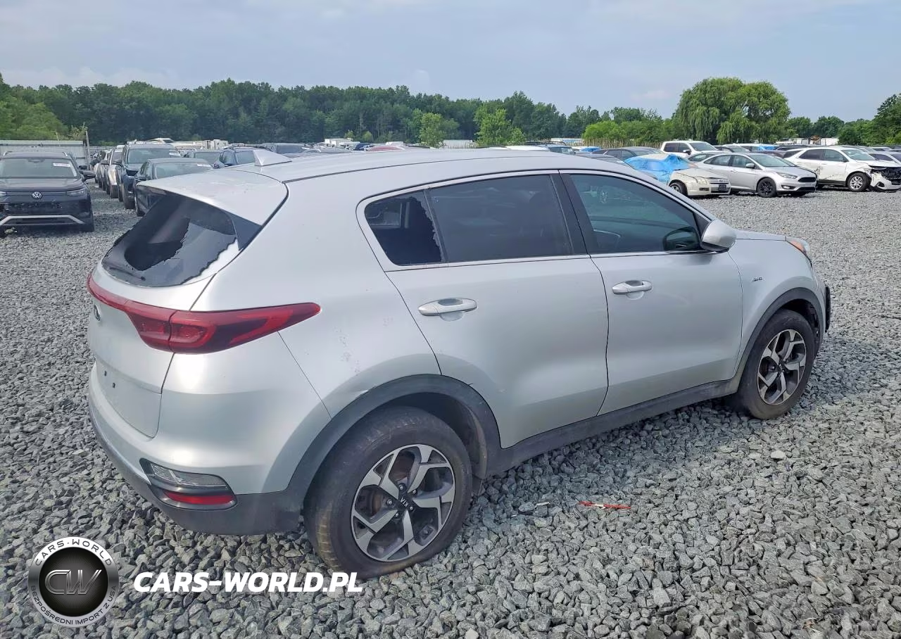 2020 Kia Sportage Lx VIN:KNDPMCAC9L7703489 - 3