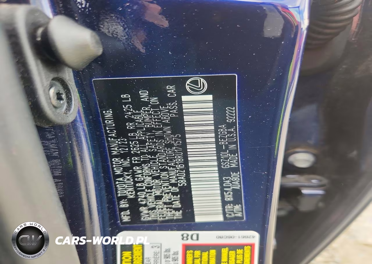 2024 Lexus Es 350 Base VIN:58ADZ1B18RU171575 - 13