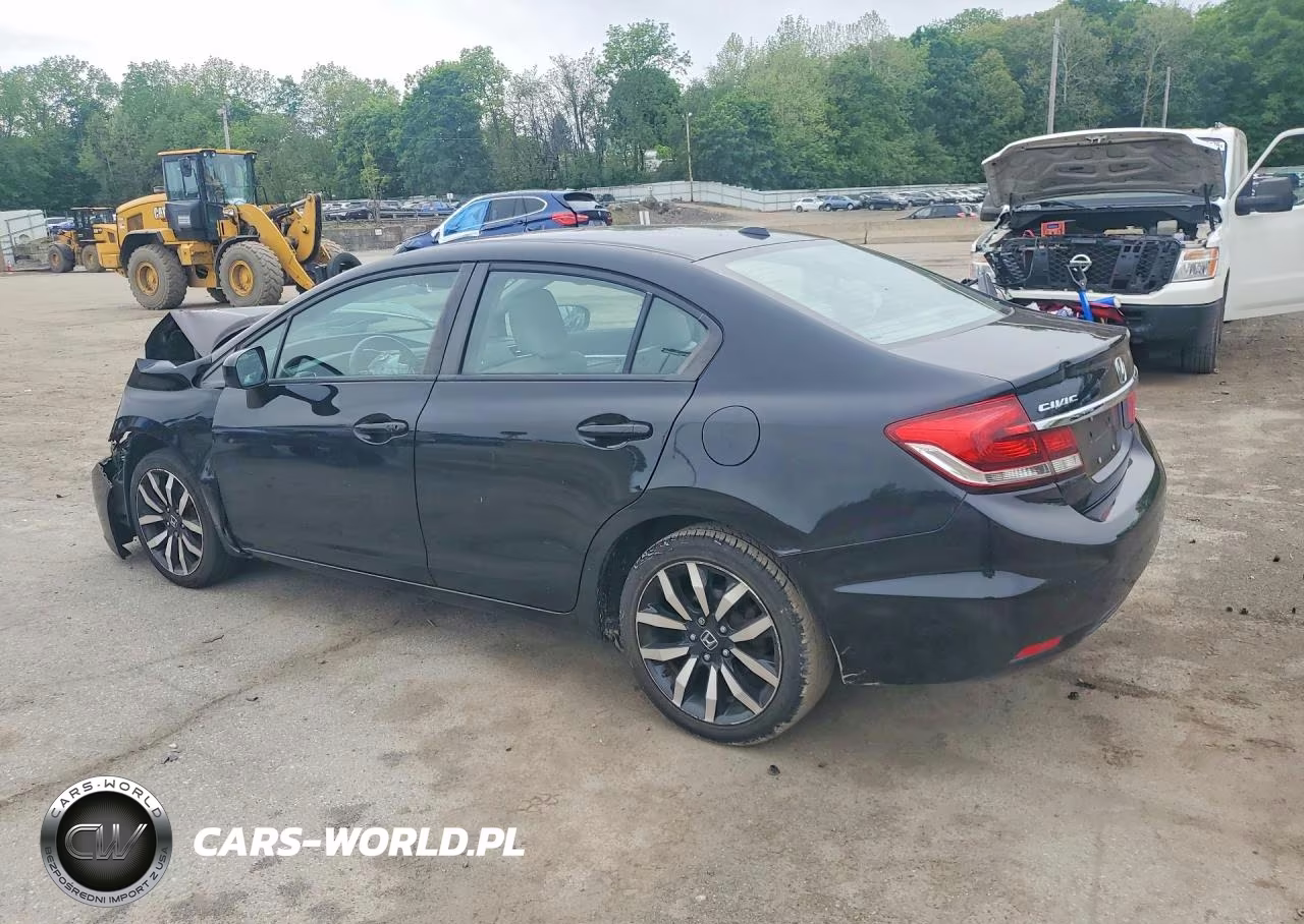 2015 Honda Civic Exl VIN:19XFB2F98FE242105 - 2