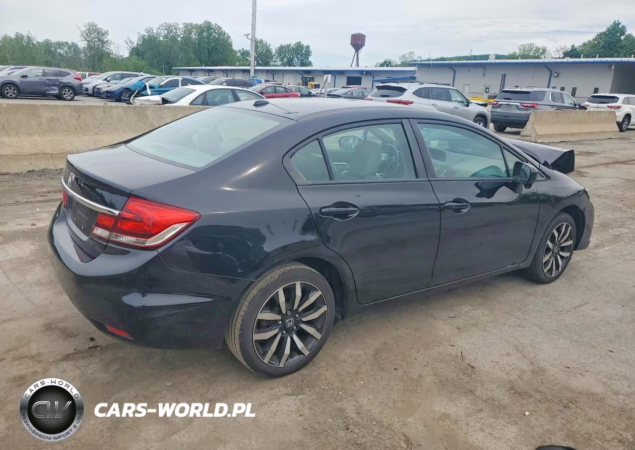 2015 Honda Civic Exl VIN:19XFB2F98FE242105 - 3