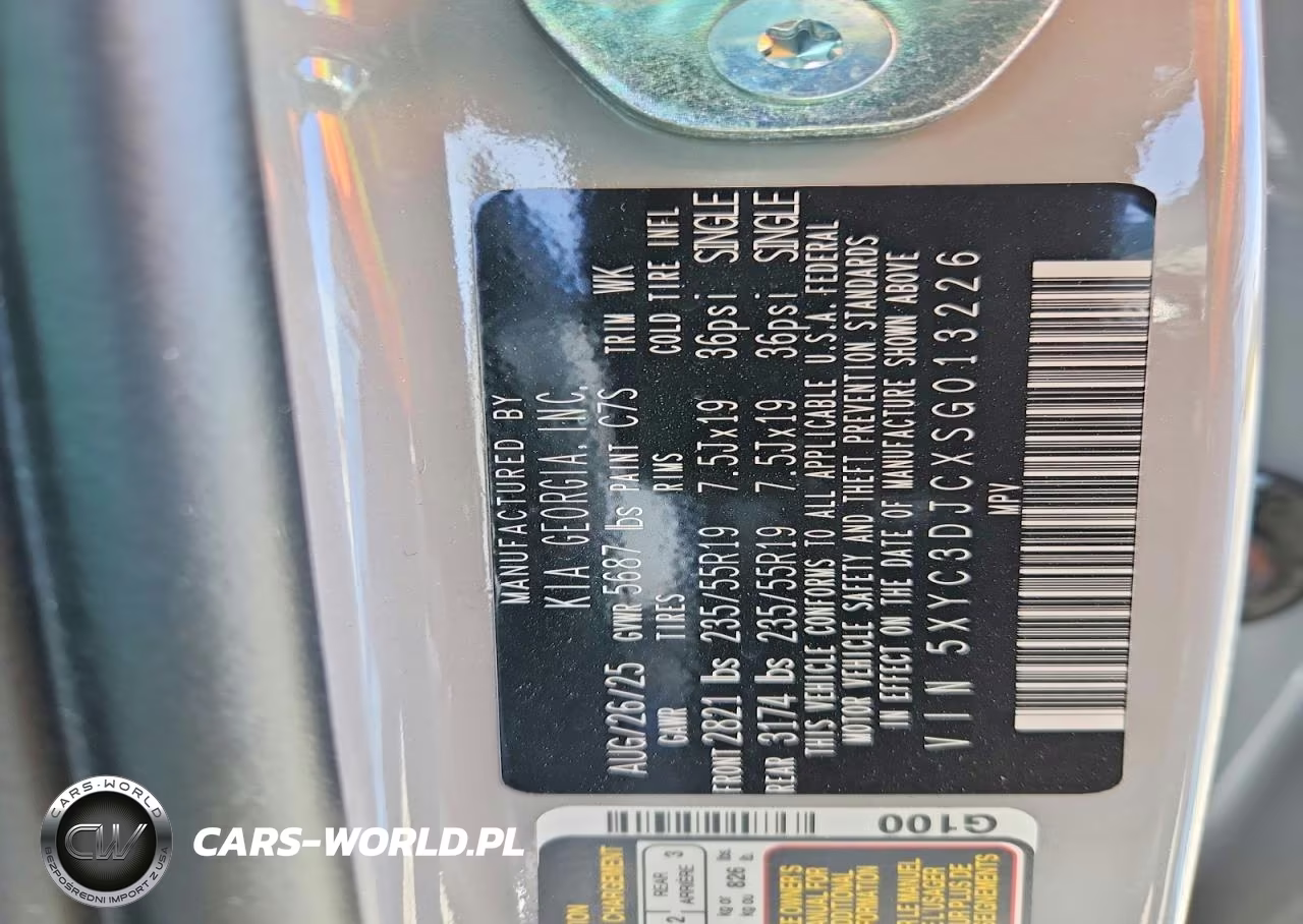 2025 Kia Ev6 Wind VIN:5XYC3DJCXSG013226 - 12