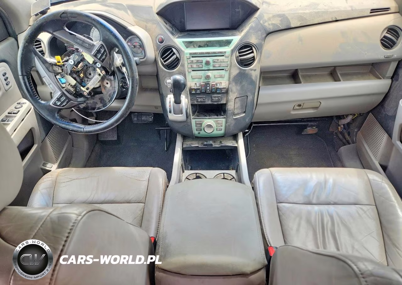2011 Honda Pilot Touring VIN:5FNYF4H93BB101856 - 8