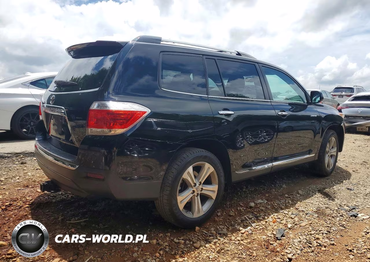 2013 Toyota Highlander Limited VIN:5TDYK3EH1DS137335 - 3
