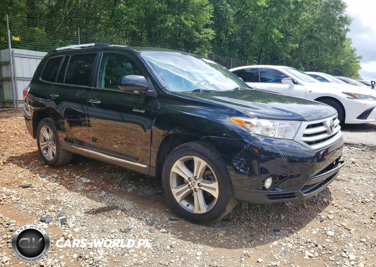 2013 Toyota Highlander Limited VIN:5TDYK3EH1DS137335 - 4