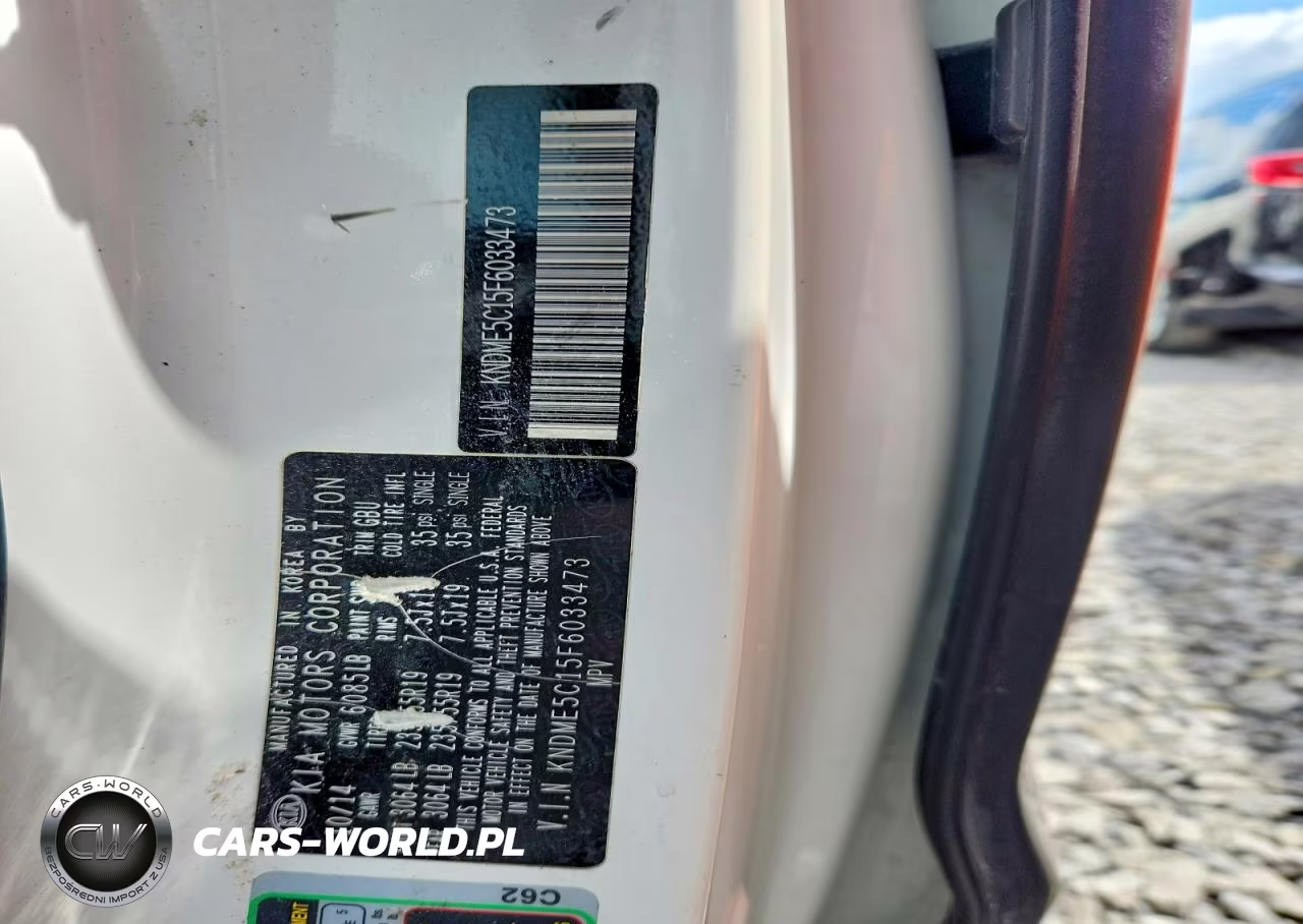 2015 Kia Sedona Sxl VIN:KNDME5C15F6033473 - 13