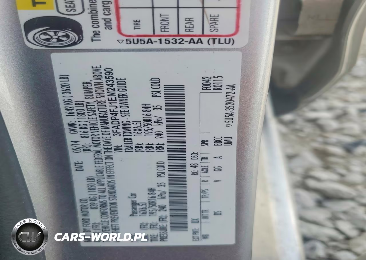 2014 Ford Fiesta Titanium VIN:3FADP4FJ1EM243590 - 12