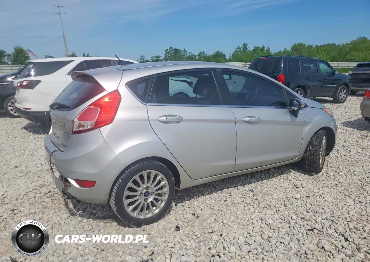 2014 Ford Fiesta Titanium VIN:3FADP4FJ1EM243590 - 3