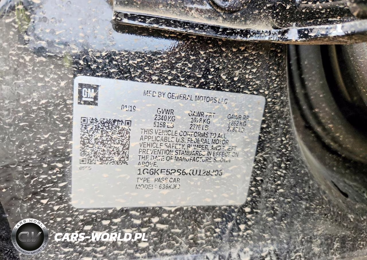 2019 Cadillac Ct6 Premium Luxury Csav VIN:1G6KE5RS6KU128303 - 12