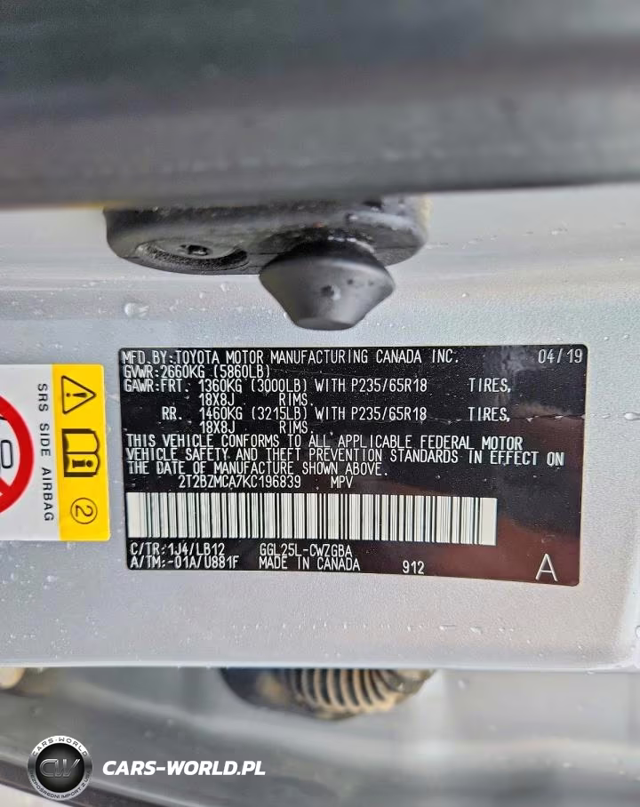 2019 Lexus Rx 350 Base VIN:2T2BZMCA7KC196839 - 12