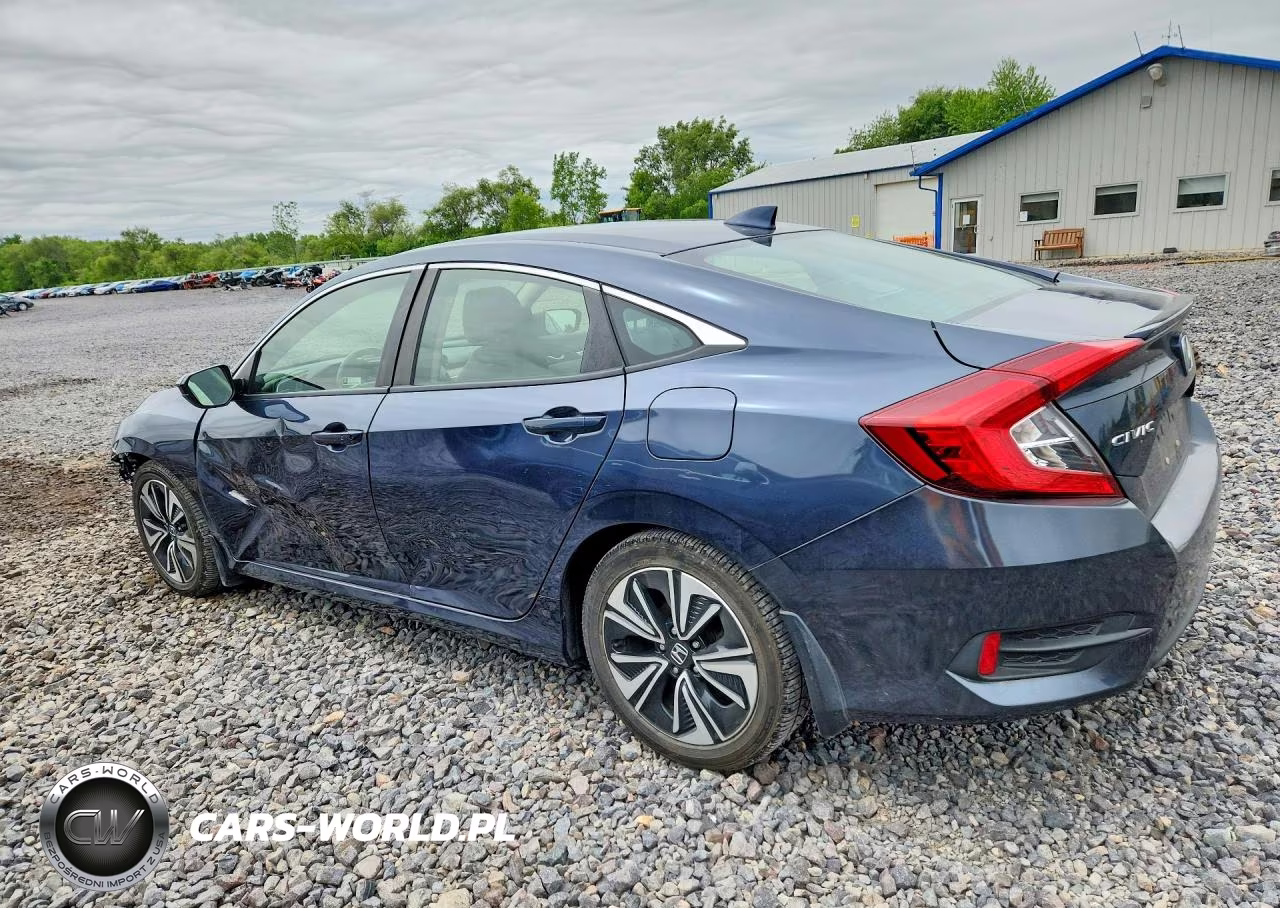 2018 Honda Civic Ex VIN:JHMFC1F38JX020755 - 2