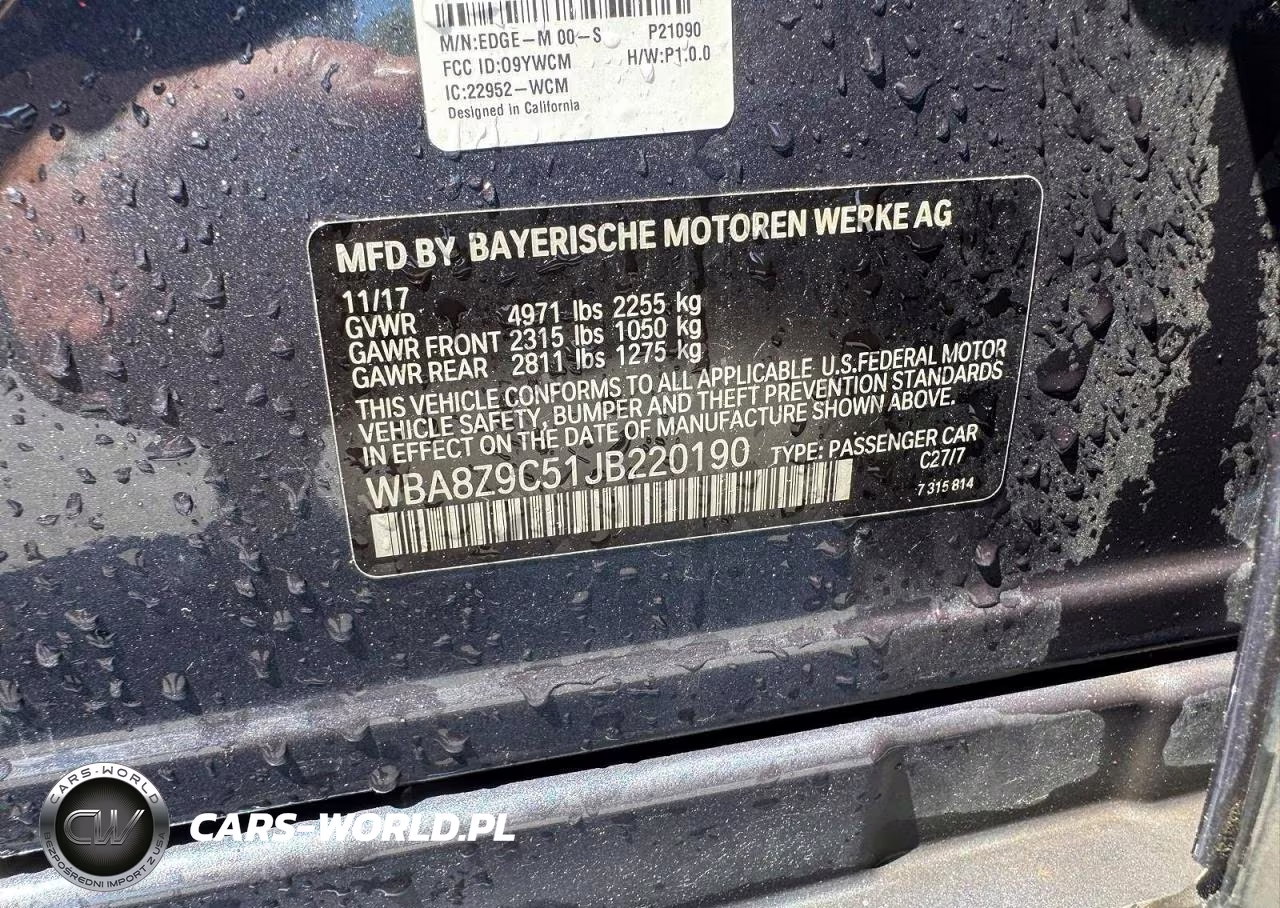2018 BMW 330 Xigt VIN:WBA8Z9C51JB220190 - 12