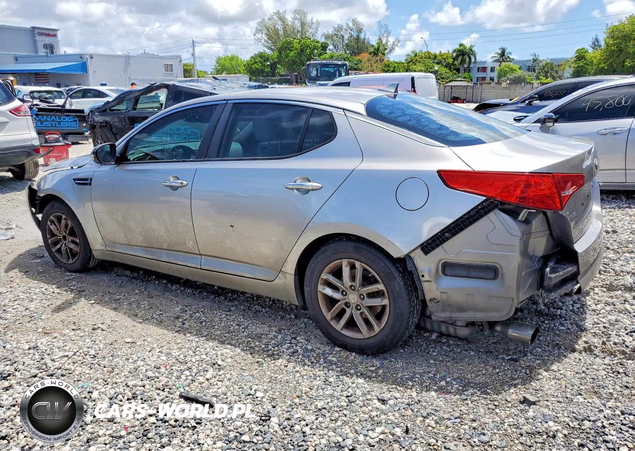 2013 Kia Optima Lx VIN:KNAGM4A70D5396362 - 2