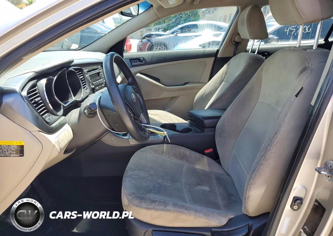 2013 Kia Optima Lx VIN:KNAGM4A70D5396362 - 7