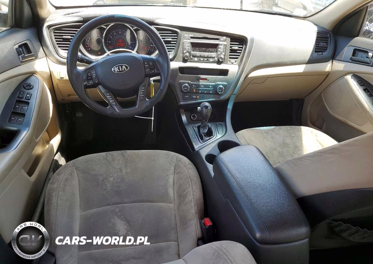 2013 Kia Optima Lx VIN:KNAGM4A70D5396362 - 8