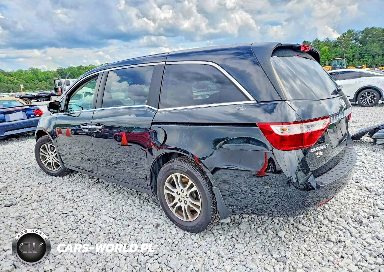 2013 Honda Odyssey Exl VIN:5FNRL5H62DB013201 - 2